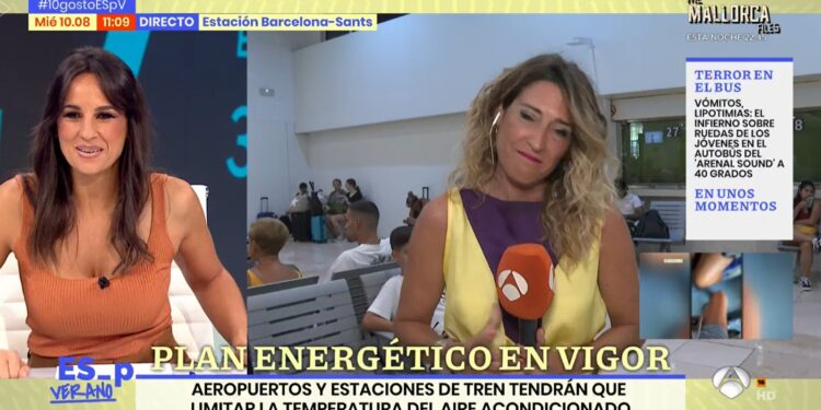 Lorena García reportera Espejo Público